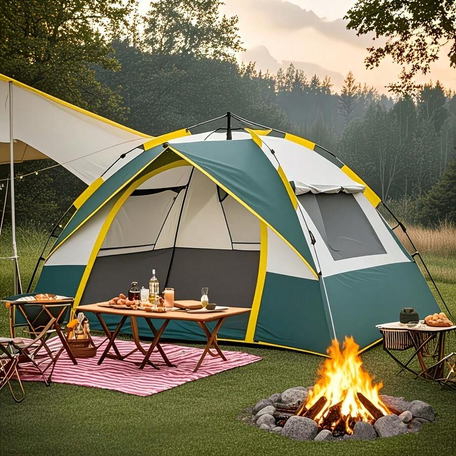 Grow Tent 4X4 - Tenda da Campeggio Automatica Pop-Up –