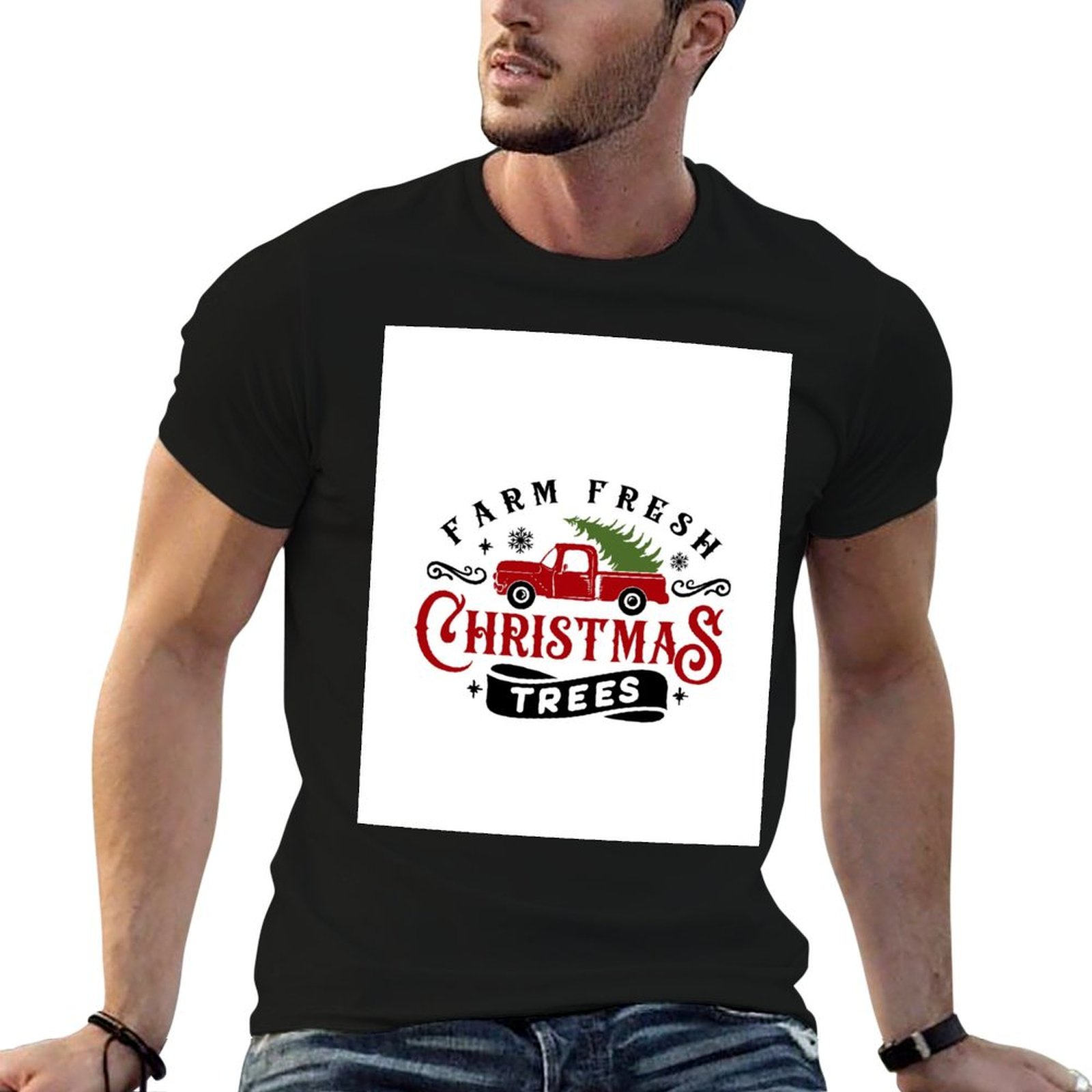 Urban Farming In China - T-shirt con stampa in stile urbano