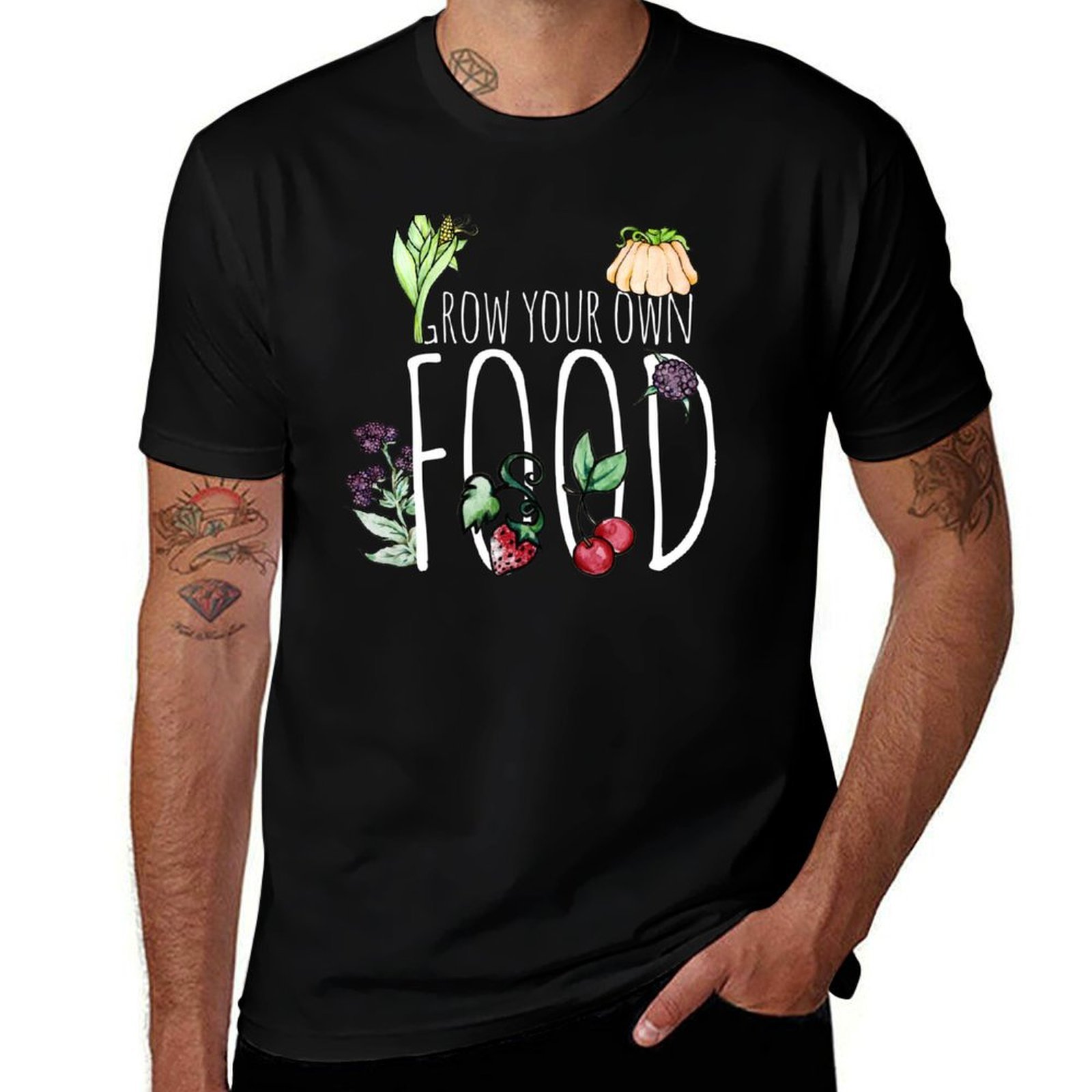Urban Farming In China - Coltiva il tuo cibo: T-shirt per