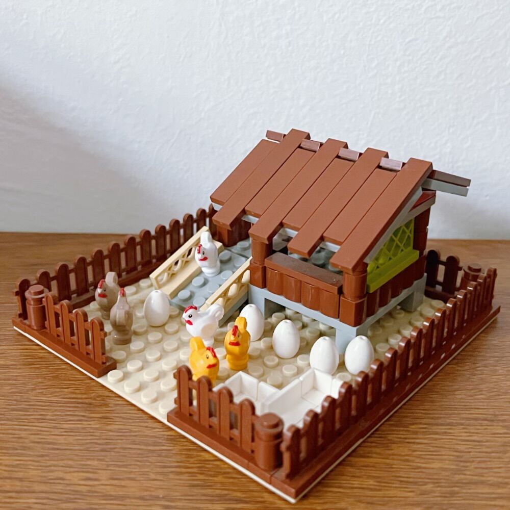 Nuovo Modello di Pollaio MOC i - Urban Farming For Kids recensione e prezzo