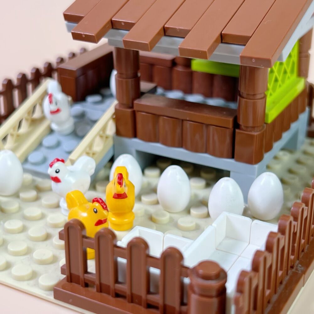 Nuovo Modello di Pollaio MOC i - Urban Farming For Kids recensione e prezzo