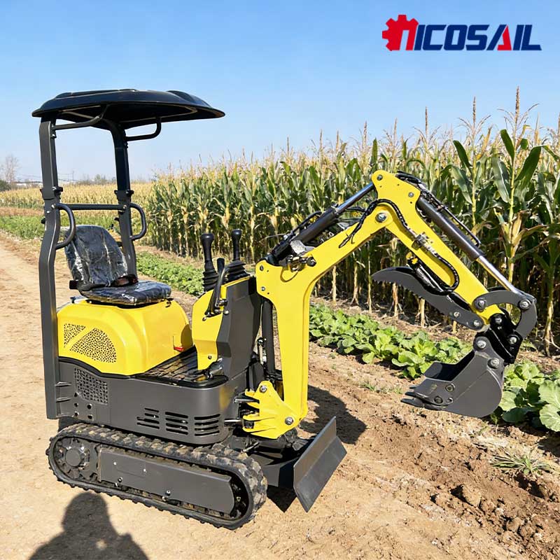 Mini Escavatore Compatto da 1t - Urban Farming In China recensione e prezzo
