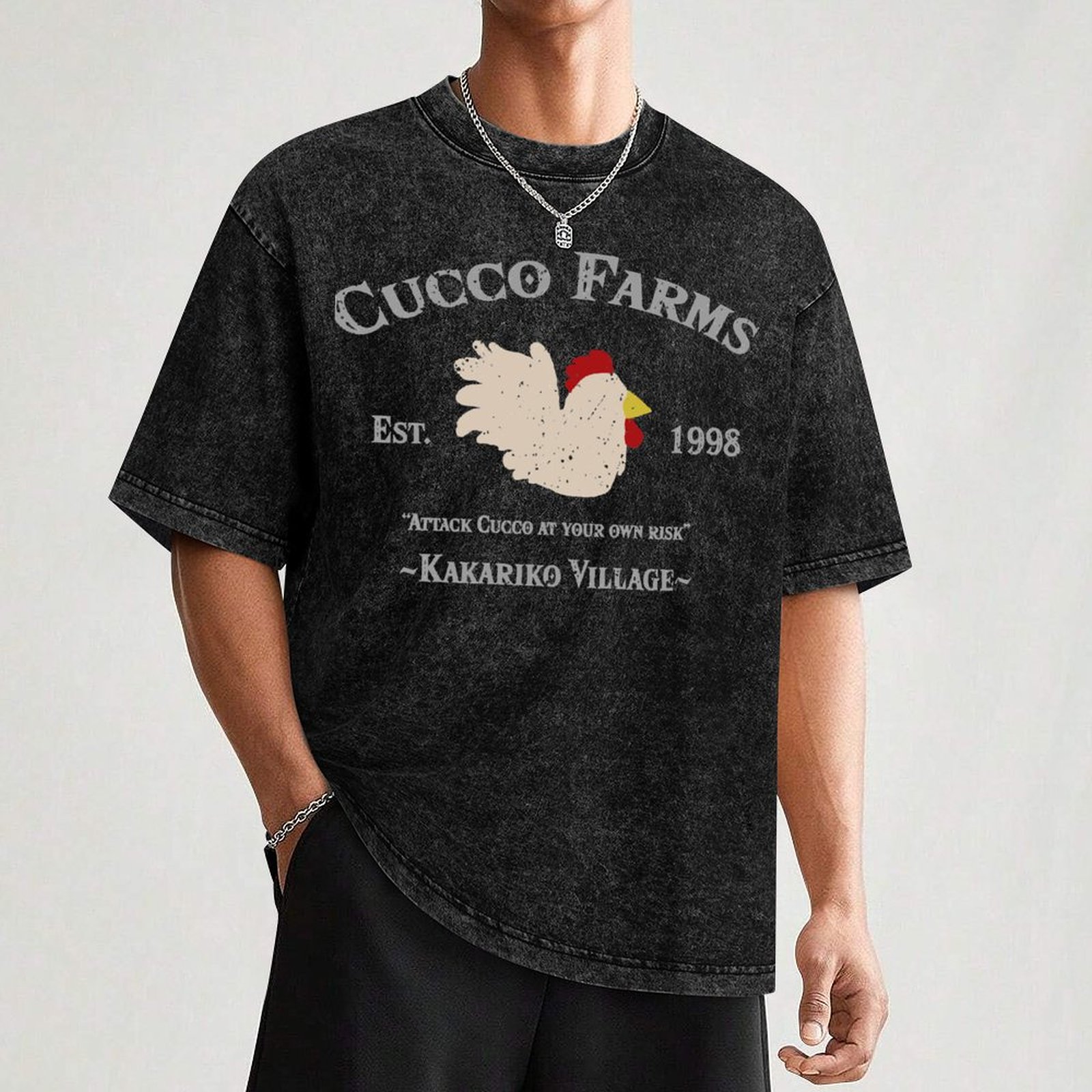 T-shirt Cucco Farms, top casua - Urban Farming In China recensione e prezzo